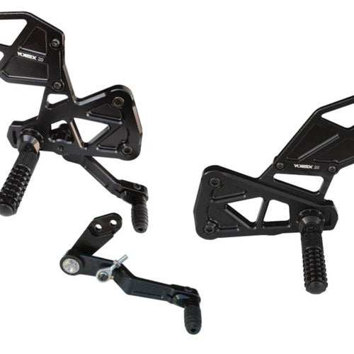 Suzuki 2017-2021 GSXR1000 GSX-R1000 Vortex Racing Rearset RS591K Version 3