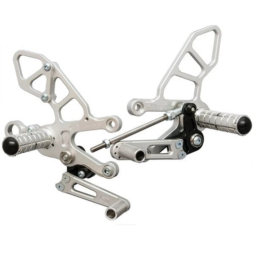 Aprilia 2011-2016 RSV4 Woodcraft Racing Rearsets / Footpeg Kit - Reverse Shift
