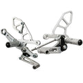 Aprilia 2015-2020 Tuono Woodcraft Racing Rearsets / Footpeg Kit - Reverse Shift