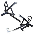 Kawasaki 2009-11 Ninja 650R Woodcraft Racing Rearsets / Footpegs - Standard Kit