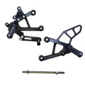 Kawasaki 2013-18 ZX6R ZX636 Woodcraft Racing Rearsets / Footpegs - Standard Kit