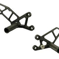 Kawasaki 1988-07 Ninja 250 Woodcraft Rearsets / Footpegs - Standard Kit - Black