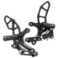 Suzuki 2017-2023 SV650 Woodcraft Racing Rearsets / Footpegs - Complete Kit