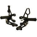 Suzuki 2003-12 SV 650 / 650S Woodcraft Racing Rearsets / Footpegs -REVERSE Shift