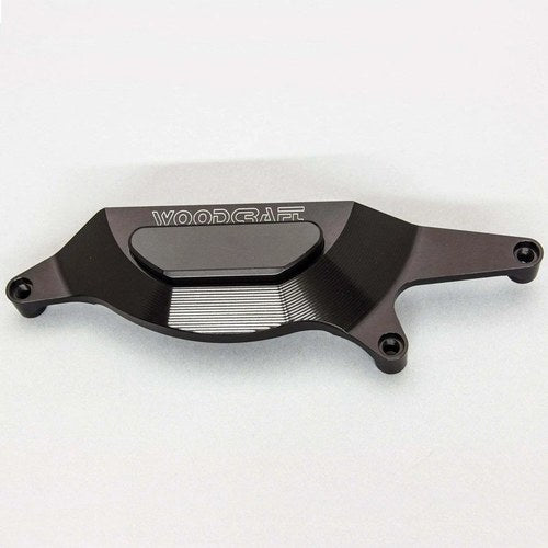 Kawasaki 2018-2023 Ninja 400 Woodcraft Rhs Clutch Cover Protector - Black Plate
