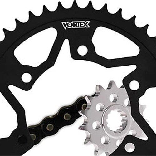 Vortex 530 Steel Chain and Sprocket Kit Hayabusa 2008-2016 150 Link Chain 17-45