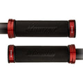 Driven Universal D-AXIS Anodized Alloy Grips Will Fit Standard 7/8" Bars - Red