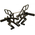 Triumph 2017-21 Street Triple 765 Woodcraft Rearsets / Footpegs - Standard Shift