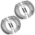 for Honda SA50 SA50P Elite 50S 1994-2000 Front and Rear Brake Shoes