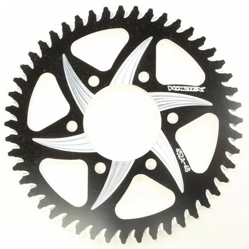 Vortex 452AZK-48 Aluminum Rear Sprocket Blk 520 ZX10R ER6N ZX9R ZX6R 600R 650R