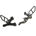 Ducati 2011-13 848 Evo Woodcraft Racing Rearsets - GP Shift - Standard Kit