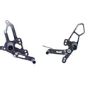 Yamaha 2018-2024 MT-07 Woodcraft Racing Rearsets / Footpegs - Complete Kit