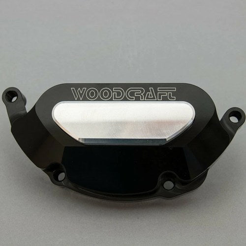 Suzuki 2006-25 Gsxr 600 750 Woodcraft Stator Cover Engine Protector - Silver Pad