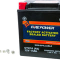 Suzuki 2008-09 Boulevard M109R2 FirePower Factory Activated Battery CTX16-BS FA