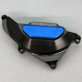 Yamaha MT-03 2018-2025 Woodcraft Lhs Stator Cover Engine Protector - Blue Plate