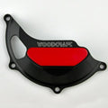 KTM 2018-2020 790 Duke Woodcraft Lhs Engine Stator Cover Protector - Red Plate