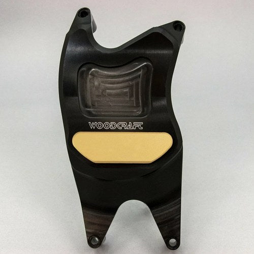 Yamaha R3 2015-2025 Woodcraft Rhs Clutch Cover Engine Protector - Gold Plate