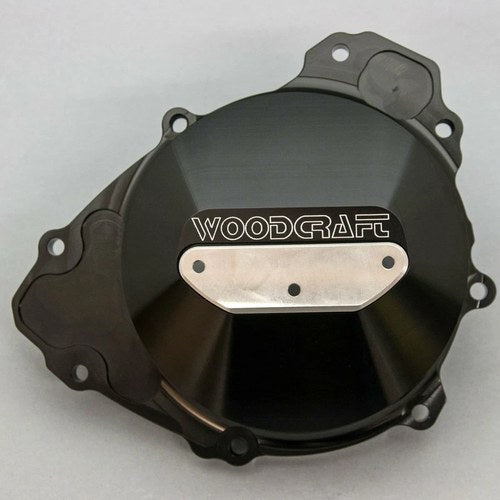 Yamaha 2009-2014 R1 Woodcraft Left Side Engine Stator Cover - Steel Plate