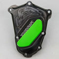 BMW 2015-19 S1000XR Woodcraft Right Side Crankshaft Engine Cover - Green Plate