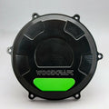 Ducati 2018-24 Panigale V4 R / S Woodcraft Right Side Clutch Cover - Green Plate