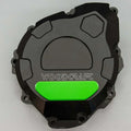 Suzuki 1999-2020 Hayabusa Woodcraft Left Side Engine Stator Cover - Green Plate