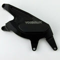 Suzuki 2003-2012 SV650 Woodcraft Rhs Clutch Cover Engine Protector - Black Plate