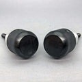Aprilia 2004-2009 RSV/R Woodcraft Racing Frame Slider Kit - Short Black Pucks