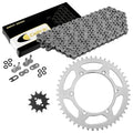 O-Ring Drive Chain & Sprockets Kit for Kawasaki KX125 1990 1991