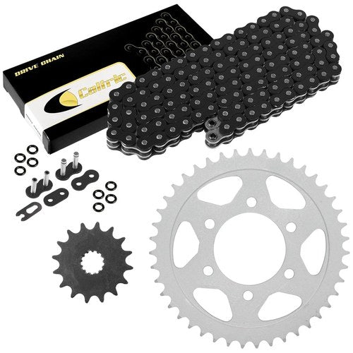 Black O-Ring Drive Chain & Sprockets Kit for Kawasaki ZX750P Ninja ZX7R 1996-03