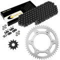 Black O-Ring Drive Chain & Sprocket Kit for Suzuki RM125 1985 1992-1996 2000-04