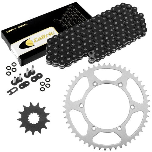 Black O-Ring Drive Chain & Sprockets Kit for Kawasaki WR450F 2007-2016