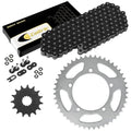 Black O-Ring Drive Chain & Sprocket Kit for Suzuki DL650 DL650A DL650Se 2004-16