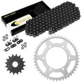 Black O-Ring Drive Chain & Sprockets Kit for Suzuki GSX-R750 GSXR750 2011-2016