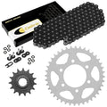 Black O-Ring Drive Chain & Sprockets Kit for Kawasaki ZX600 ZZR600 2005-2008