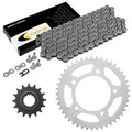 Drive Chain & Sprockets Kit for Honda CBR600F4 CBR600 F4 1999 2000 Steel