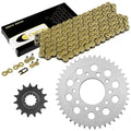 Celox Drive Chain & Sprockets Kit for Honda CBR600F Hurricane 600 1987-1990 Gold