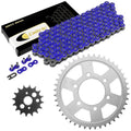 Drive Chain & Sprockets Kit Fits Kawasaki ZX900B Ninja ZX9R 1994- 1997 / Blue