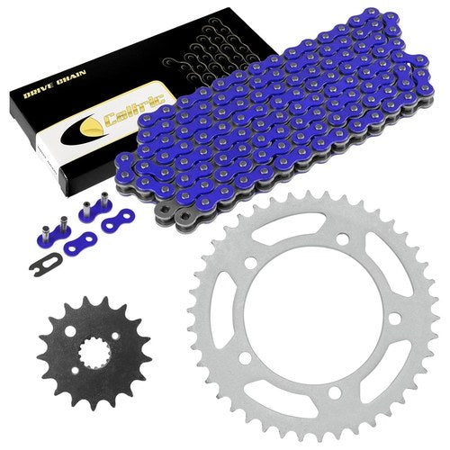 Drive Chain & Sprockets Kit Fits Suzuki GSX-R1000 GSXR1000 2001 2002-2006 / Blue