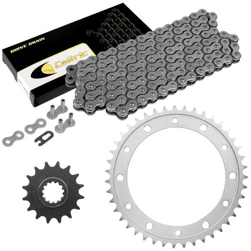 Drive Chain & Sprockets Kit for Honda VFR750F Interceptor 750 Rc36 1990-1997