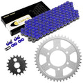 Drive Chain & Sprockets Kit Fits Kawasaki ZX1200 Ninja ZX-12R 2000-2005 / Blue