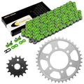Drive Chain & Sprocket for Kawasaki Gpz550 KZ550D KZ550H KZ550C Ltd 550 Green