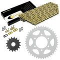 Golden O-Ring Drive Chain & Sprockets Kit for Kawasaki ZX-7R Ninja ZX750P 96-03