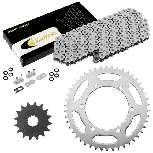 White O-Ring Drive Chain & Sprocket Kit for Suzuki GSX-R600 GSXR600 1998-2000