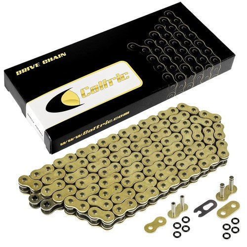 O-Ring Drive Chain for Triumph 800 Bonneville T100 2001-2007 Golden