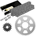 Drive Chain & Sprockets Kit for Yamaha XJ550 Maxim 81-83 XJ550R Seca 82 83 Steel