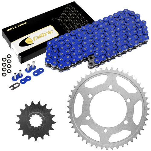Celox Blue O-Ring Drive Chain and Sprockets Kit for Yamaha R1 YZF-R1 2009-2014