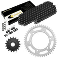 Black O-Ring Drive Chain & Sprockets Kit for Yamaha FZR1000 FZR1000R 1989-1995