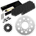 Black O-Ring Drive Chain & Sprockets Kit for Honda CBR1000F Hurricane 1989-1995