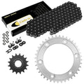 Black O-Ring Drive Chain & Sprockets Kit for Honda RVT1000R Rc51 2000-2006