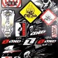 One Industries Motorcycle Sticker Sheet Graphics Set Decal Kit